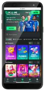 BC.GAME mobile app casino