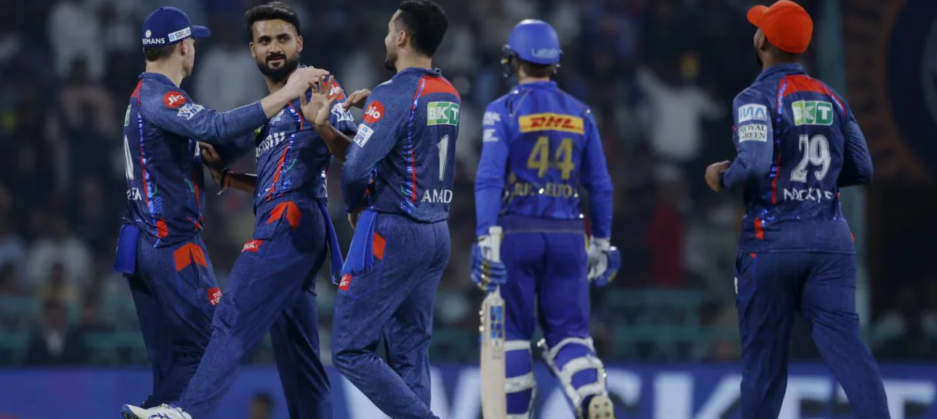 Lucknow beats Mumbai by 12 runs