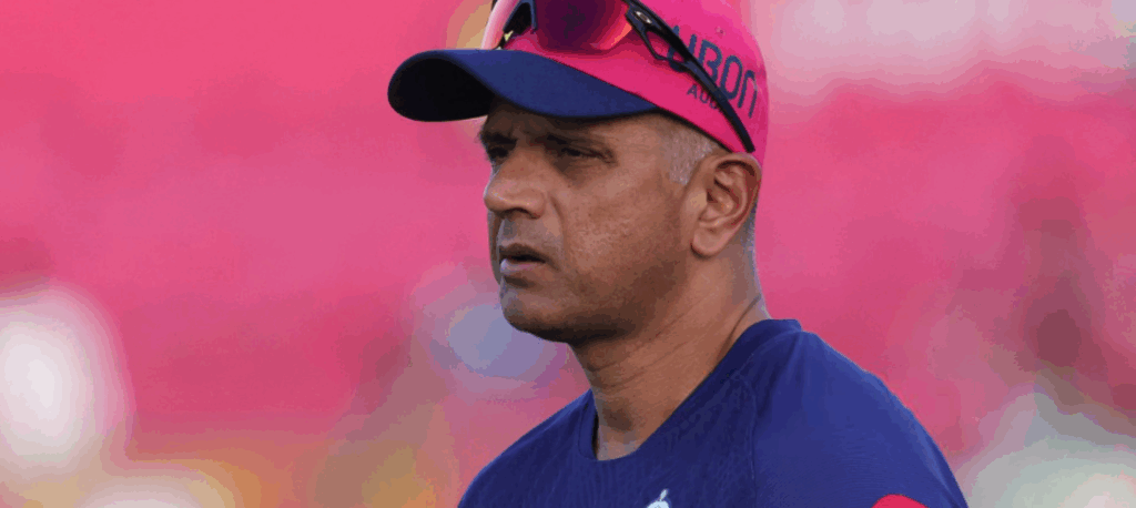 Rahul Dravid steps down as RR coach